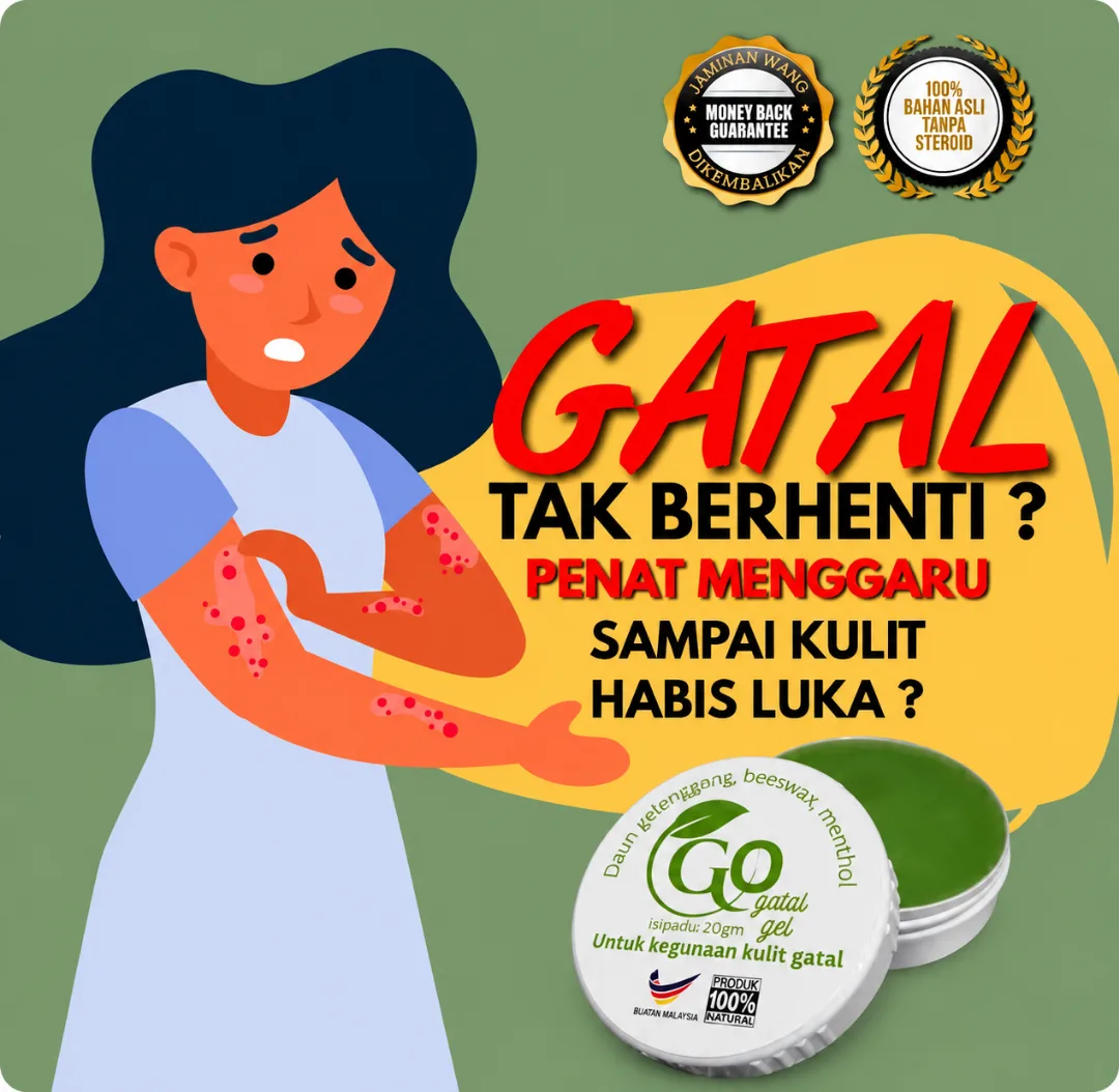 Cara guna GOGATAL Gel