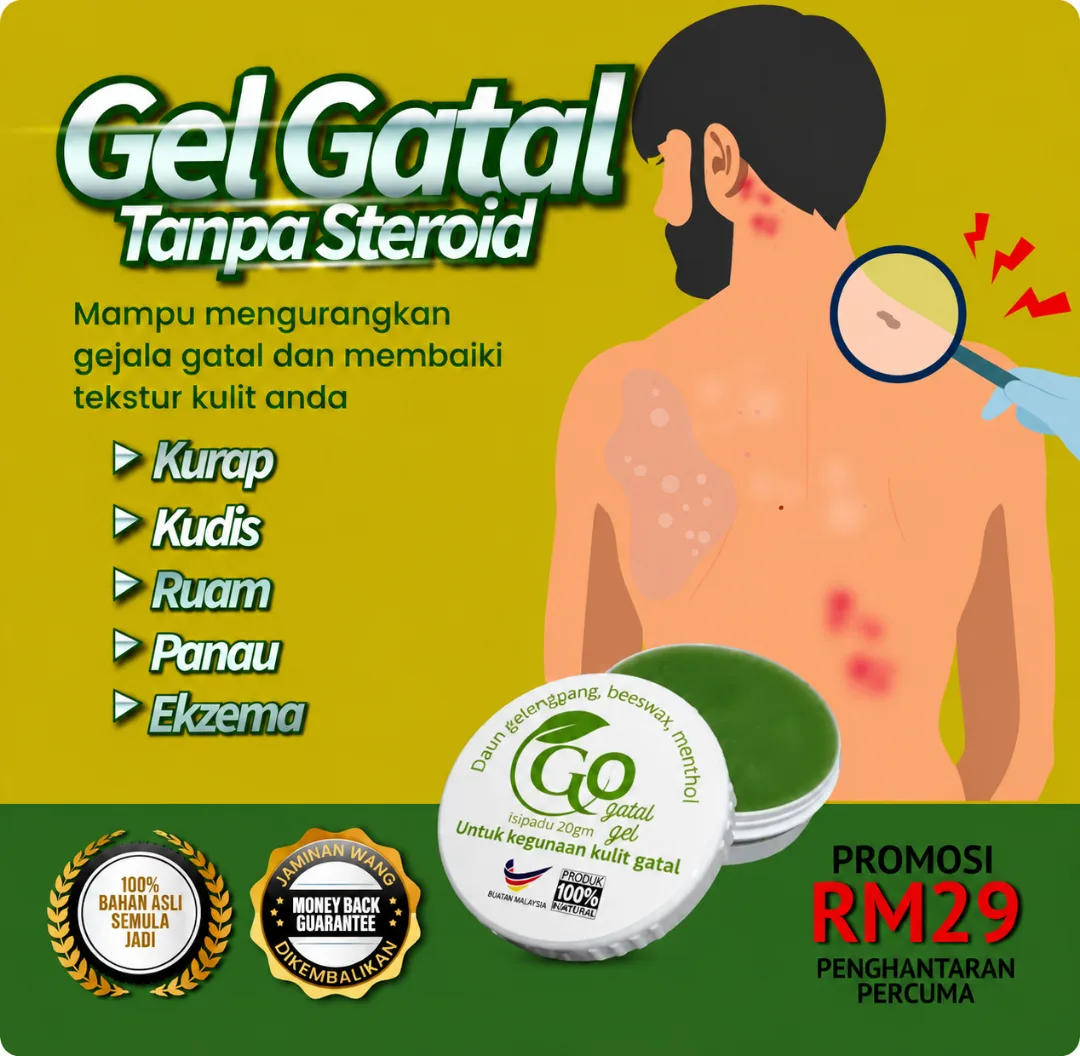 GOGATAL Gel dengan pilihan bahan herba