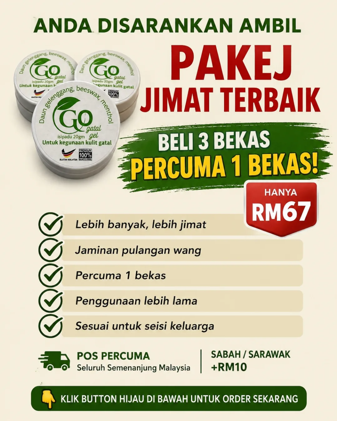 Pesanan GOGATAL diproses